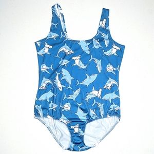 Shark One Piece Swimsuit NWOT